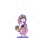 Todomatsu (Youkai: Sakura) - Osomatsu-san Hesokuri Wars: Battle of the NEETs