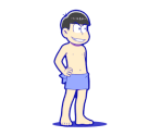 Karamatsu (Bathhouse) - Osomatsu-san Hesokuri Wars: Battle of the NEETs