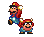 Mario (SMB2 SNES, SMM2-Style) - Mario Customs