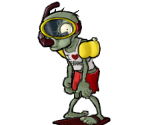 Snorkel Zombie - Plants vs. Zombies