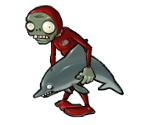 Dolphin Rider Zombie - Plants vs. Zombies