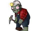 Digger Zombie - Plants vs. Zombies