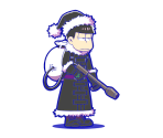 Ichimatsu (Dark Santa) - Osomatsu-san Hesokuri Wars: Battle of the NEETs