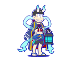 Karamatsu (Youkai) - Osomatsu-san Hesokuri Wars: Battle of the NEETs
