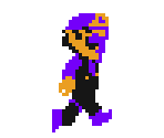 Waluigi (Super Mario Bros. 1 NES-Style) - Mario Customs