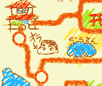 Map Screen - Quiz Crayon Shin-chan (JPN)