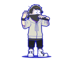 Jyushimatsu (Color Gang: ReSlum) - Osomatsu-san Hesokuri Wars: Battle of the NEETs