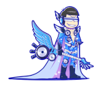 Karamatsu (Hero) - Osomatsu-san Hesokuri Wars: Battle of the NEETs
