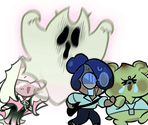 White Ghost Cookie - Cookie Run: OvenBreak