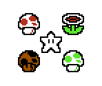 Classic Power-Ups (Super Mario Bros. 3 NES-Style) - Mario Customs