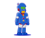 New Robo QZ-210 TYPE-X (New Robo QZ-210 Variations) - Osomatsu-san Hesokuri Wars: Battle of the NEETs