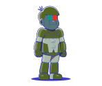 New Robo QZ-210 TYPE-S (New Robo QZ-210 Variations) - Osomatsu-san Hesokuri Wars: Battle of the NEETs