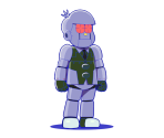 New Robo QZ-210 TYPE-DU (New Robo QZ-210 Variations) - Osomatsu-san Hesokuri Wars: Battle of the NEETs