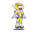 Jyushimatsu (Hero Mark 2) - Osomatsu-san Hesokuri Wars: Battle of the NEETs