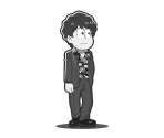 Todomatsu (Yakuza Wolf: Monochrome) - Osomatsu-san Hesokuri Wars: Battle of the NEETs