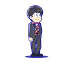Todomatsu (Yakuza Wolf) - Osomatsu-san Hesokuri Wars: Battle of the NEETs