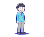 Osomatsu (Blue Suits) - Osomatsu-san Hesokuri Wars: Battle of the NEETs