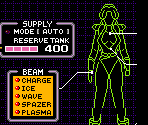 Status Screen - Super Metroid: Justin Bailey (Hack)