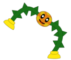 Bramball (Paper Mario-Style) - Mario Customs