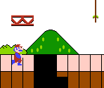 Super Mario Bros. Early Tiles (Early Draft Level Paper, NES-Style) - Mario Customs