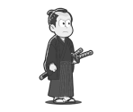 Todomatsu (Ino Samurai: Monochrome) - Osomatsu-san Hesokuri Wars: Battle of the NEETs