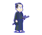 Karamatsu (Ino Samurai) - Osomatsu-san Hesokuri Wars: Battle of the NEETs