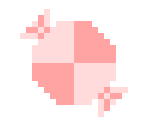 Red Beam Particle - Candies 'n Curses