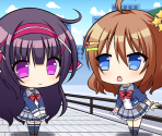 Chibi CG Images - Japanese School Life