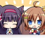 Chibi CG Images (Nekomimi) - Japanese School Life