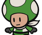 Toad (Green Rescue Squad) - Paper Mario: The Origami King