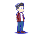 Osomatsu (Matsu Noir) - Osomatsu-san Hesokuri Wars: Battle of the NEETs