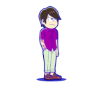 Todomatsu (Matsu Noir) - Osomatsu-san Hesokuri Wars: Battle of the NEETs