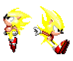Super Sonic (Sonic 2-Style, Expanded) - Sonic the Hedgehog Customs