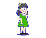Choroko (Foster Daughter: Usual Dress) - Osomatsu-san Hesokuri Wars: Battle of the NEETs