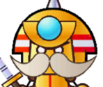 Golden Sammer Guy - Super Paper Mario