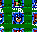 Stage Select - Mega Man: The Wily Wars: Mega Man 3