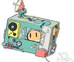 Main Menu Objects - Amazing Bomberman