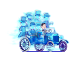 Ghost Car - Osomatsu-san Hesokuri Wars: Battle of the NEETs