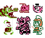 Enemies - Takahashi Meijin no Bug-tte Honey (JPN)