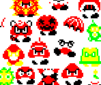 Goomba & Related Enemies (SMBS X1-Style) - Mario Customs