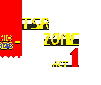 Title Card Font (Sonic Chaos, Genesis-Style) - Sonic the Hedgehog Customs