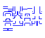 Maze Tileset - Pac-Man (J2ME/BREW, Americas)