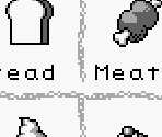 Food Screen - Tamagotchi