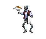 Waiter Skeleton - Castlevania: Dawn of Sorrow