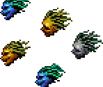 Medusa Head & Gorgon Head - Castlevania: Portrait of Ruin