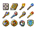 Item Icons - Fire Emblem: The Sacred Stones