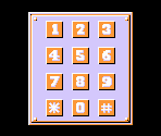 Keypad - Maniac Mansion (USA)