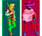 Character Select - Sunset Riders
