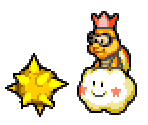 Glam Lakitu - Mario & Luigi: Bowser's Inside Story