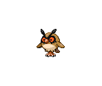 #163 Hoothoot - Pokémon Generation 2 Customs